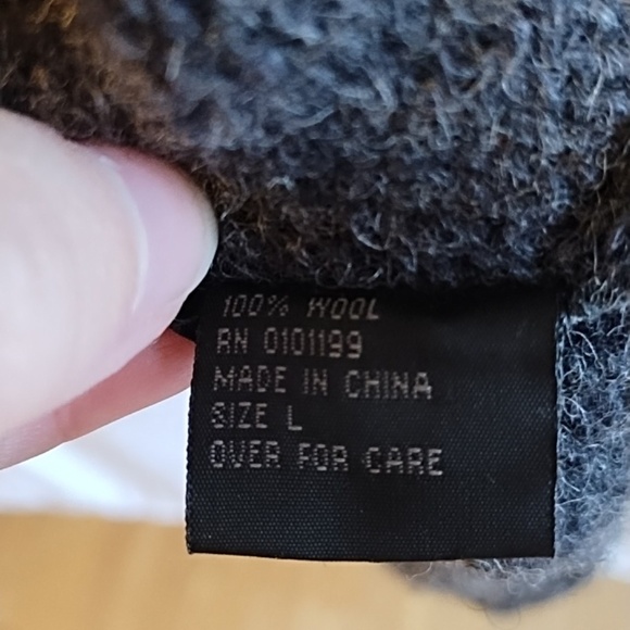 Machine wool sweater - Picture 6 of 7